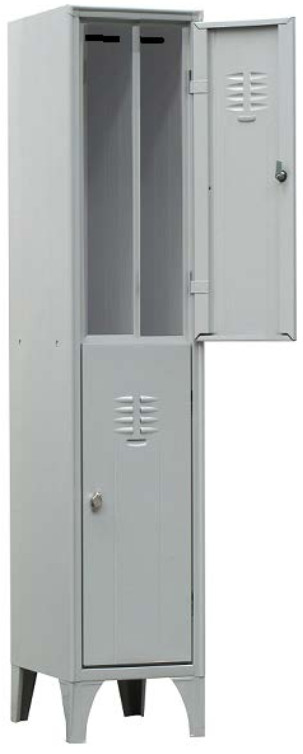 ARMADIO SPOGLIATOIO SOVRAPPOSTO COMPLETO DI TRAMEZZA S/P